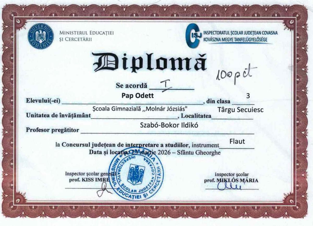 oklevél